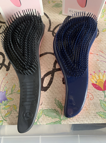 Crave Naturals Glide Thru Hair Brush - Detangler Brush for All Hair Types