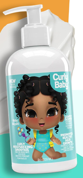 Curly Moisturizing Smoothie Leave-In Moisturizer & Conditioner for Kids