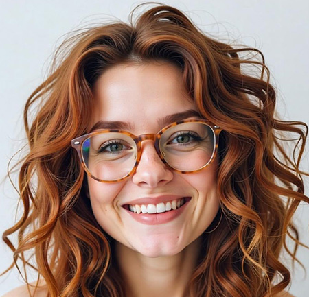 Curly Shag in Golden Copper