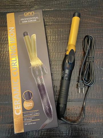 DAN Technology Tourmaline Ceramic Hair Curling Iron Wand