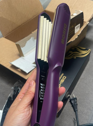 DSHOW Hair Crimper with Titanium Ceramic Plates