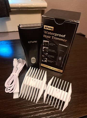 ENSSU Cordless Hair Clippers for Men