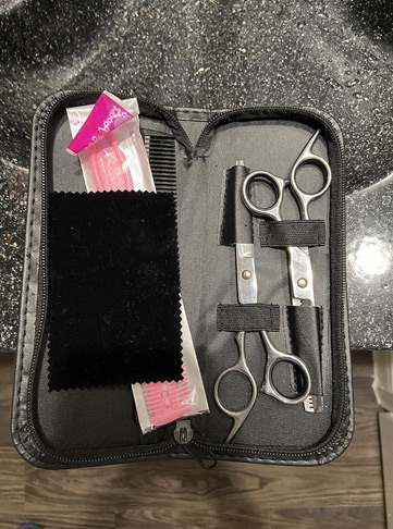 Fcysy Professional Hair Cutting Scissors Kit