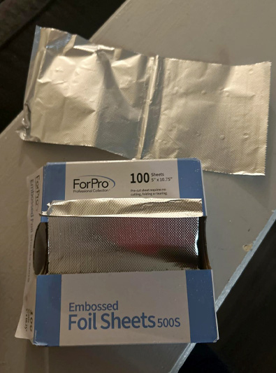 ForPro Professional Collection Embossed Foil Sheets