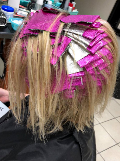 Framar Silver Hair Foils for Highlighting