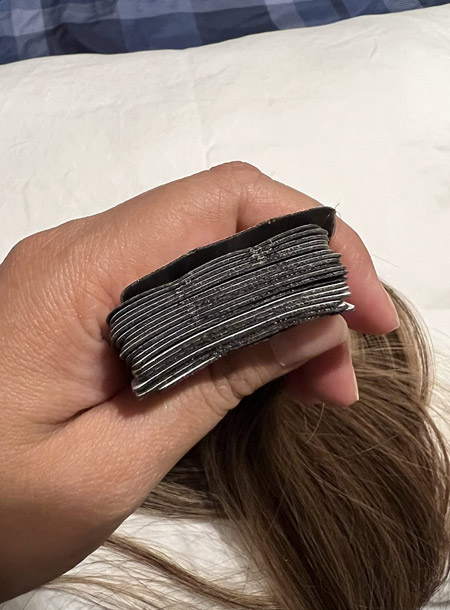 Full Shine Invisible Tape in Hair Extensions