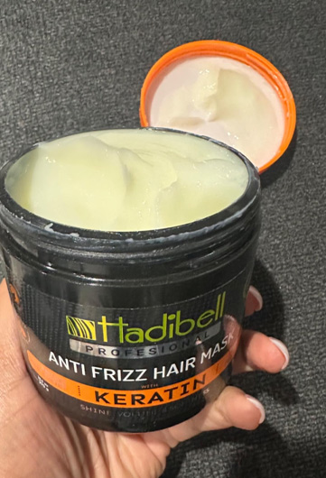 Hadibell Hair Mask with Keratin - Deep Hair Care Treatment for Damaged Hair