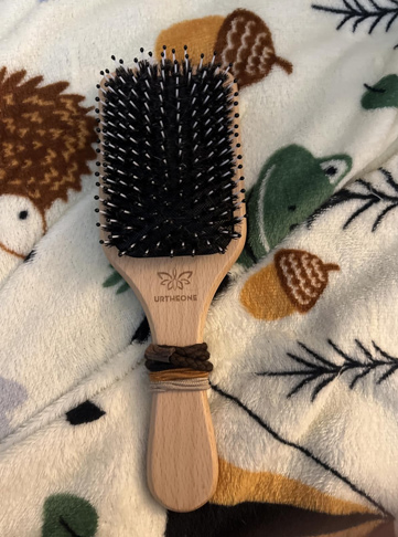 Hair Brush Boar Bristle Hairbrush for All Hair Types