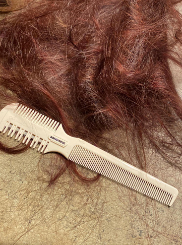 Hair Cutter Comb and Double Edge Razor for Hair Cutting and Styling