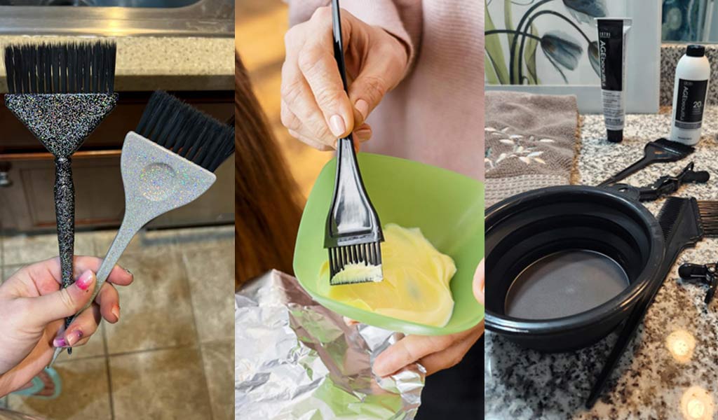 Hair Dye Brush Sets for Precise and Mess-Free Coloring at Home
