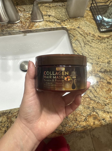 Hair Mask for Damaged Hair - Keratin Treatment for Growth & Hydration