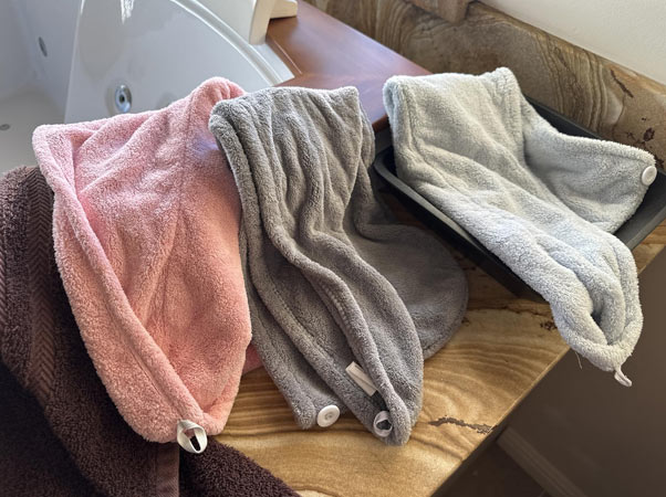 Hicober Microfiber Hair Towel