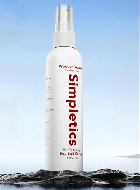 Himalayan Sea Salt Spray for Hair – All Natural Texturizing Product