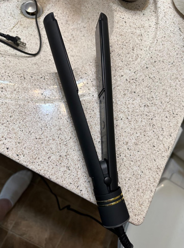 Hot Tools Pro Artist Black Gold Evolve Ionic Salon Hair Flat Iron