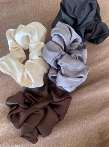IVARYSS Premium Satin Scrunchies for Hair