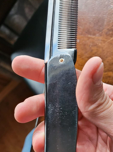 Kent 82T Handmade Folding Pocket Comb for Men