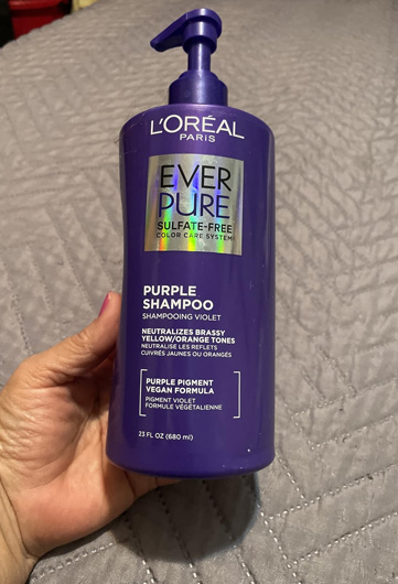 Clairol Professional Shimmer Lights Purple Shampoo for Blonde and Gray Hair