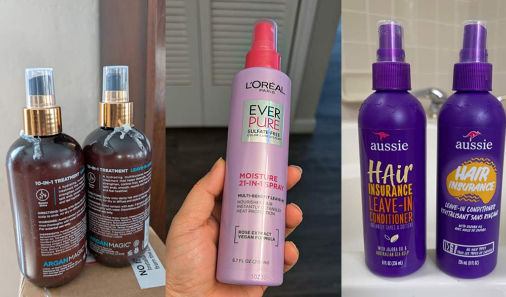 Leave-In Conditioner Sprays for Smooth, Shiny, and Tangle-Free Hair