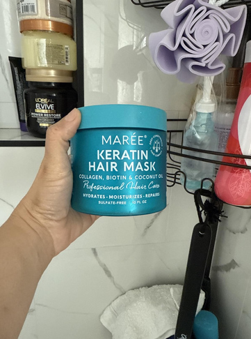 MAREE Hair Mask for Damaged Hair - Keratin Treatment Conditioner