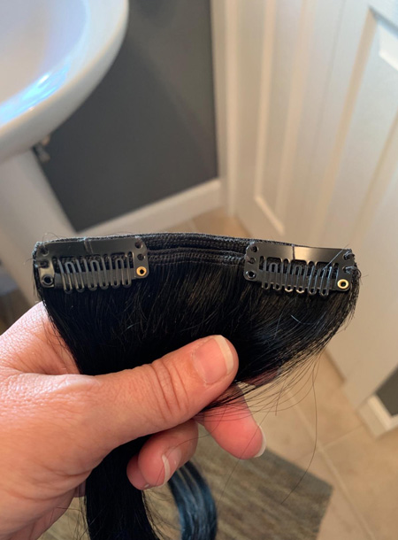 MY-LADY 10/10 inch Remy Human Hair Clip-in Extensions