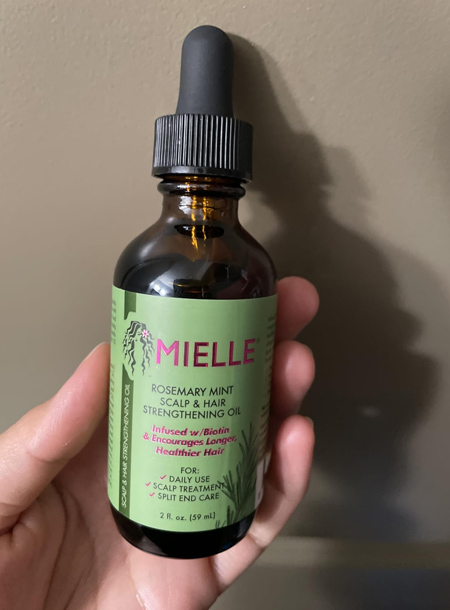 Mielle Organics Rosemary Mint Scalp & Hair Strengthening Oil (2 Ounce)