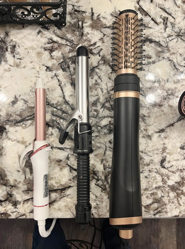 Mini Curling Iron for Short Hair - Small Travel Curling Iron