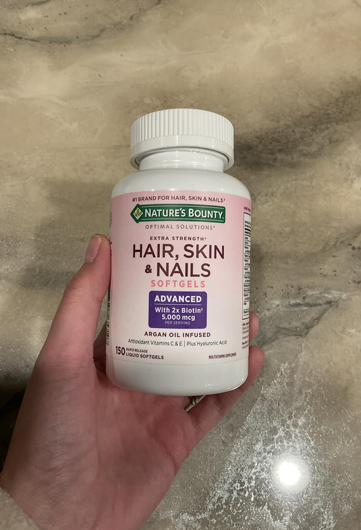 Natures Bounty Advanced Hair, Skin & Nails Vitamin Supplement