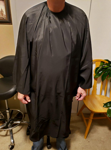 PERFEHAIR Professional Salon Cape with Sleeves for Hair Cutting