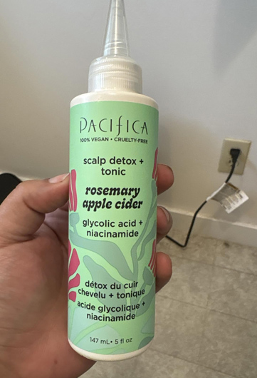 Pacifica Scalp Detox Tonic - Rosemary Apple Cider Exfoliator