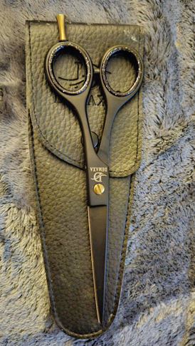 Professional Hair Scissors 6.5 Inch - Premium High Carbon Stainless Steel Barber Salon Hair Shears