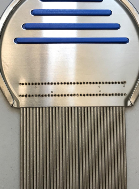 Terminator Lice Comb – Professional Stainless Steel Comb for Head Lice Treatment