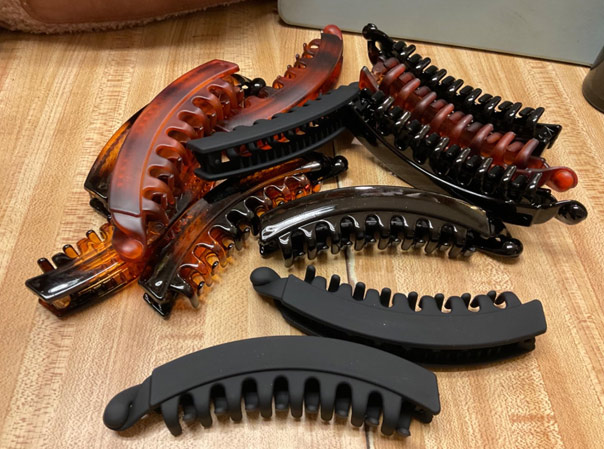 ROYHOO Large Banana Hair Combs for Thin and Medium Thick Hair