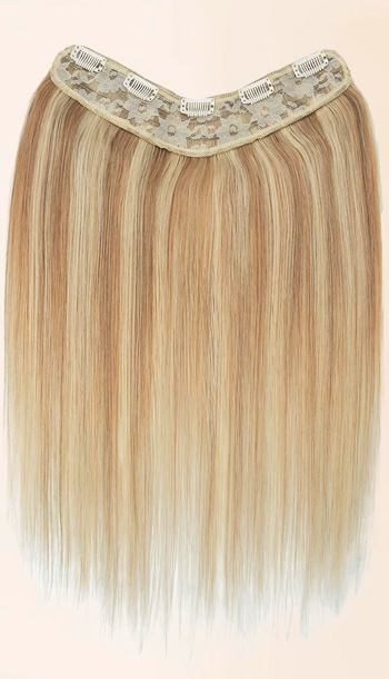 Real Human Hair Blonde Highlights Clip in Hair Extensions