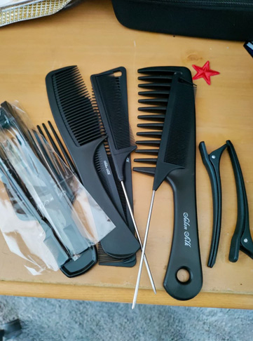 SALONSILK 4PCS Professional Comb Set for Men and Women