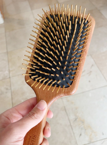 SHASH Wooden Paddle Brush for All Hair Types