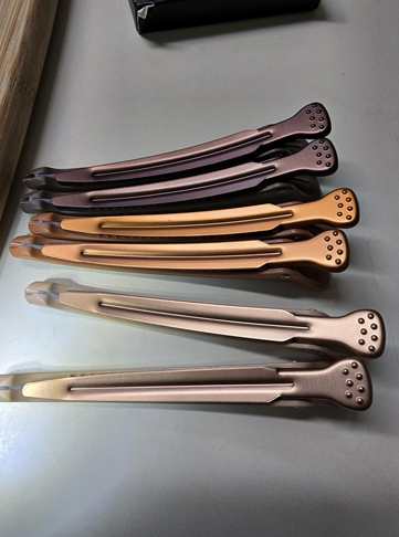 Sndyi 6pcs Neutral Hair Clips for Styling and Sectioning