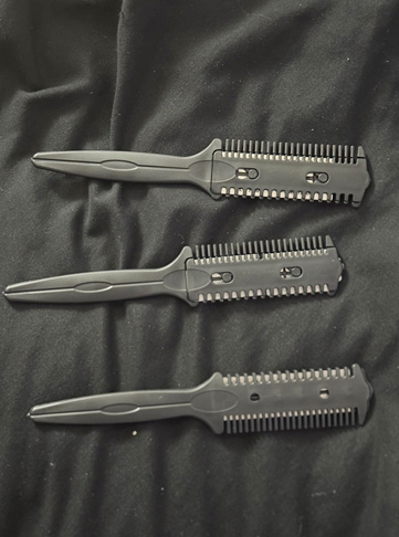 Soft N Style Double-Sided Hair Trimmer Comb