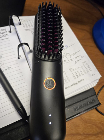 TYMO Cordless Hair Straightener Brush