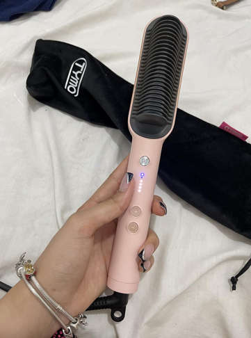 TYMO Ring Hair Straightener Brush for Women
