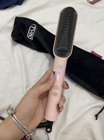 TYMO Ring Hair Straightener Brush for Women