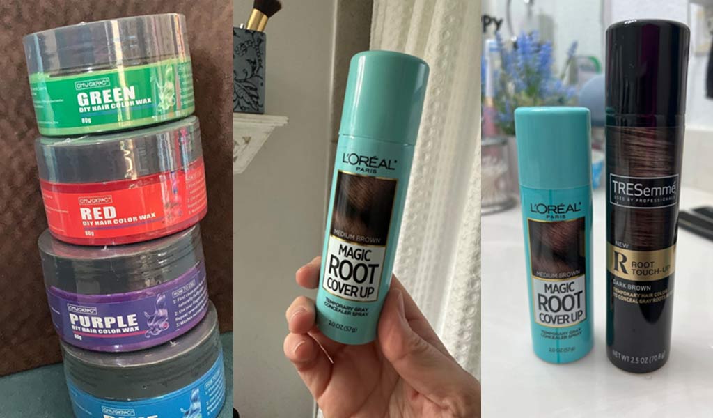 Temporary Hair Color Sprays for Bold, Washable Style Changes