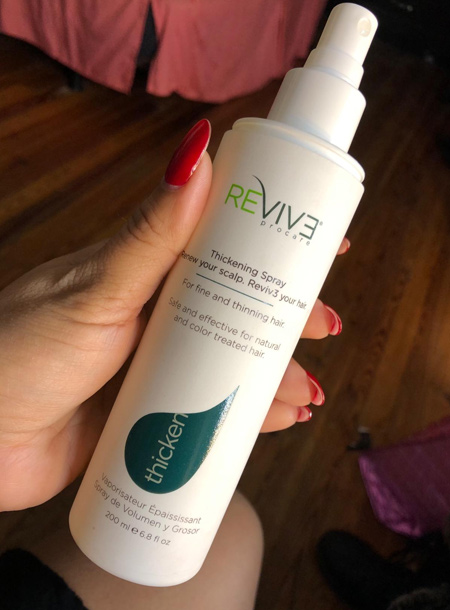 Thicken Instant Thickening and Volumizing Spray with UV Protection for Hair