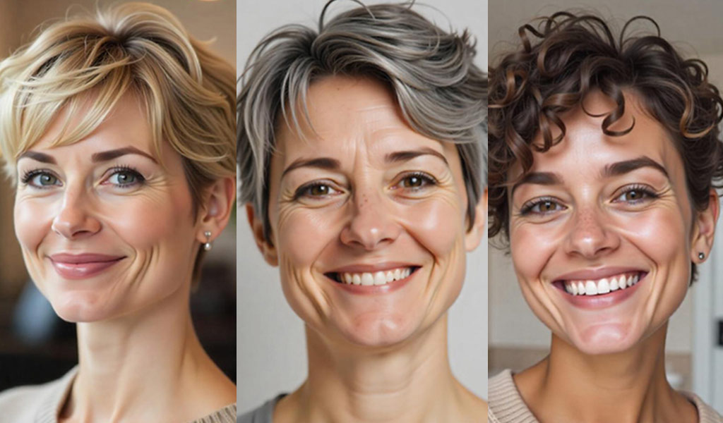 Trendy Pixie Hairstyles for Women Over 40