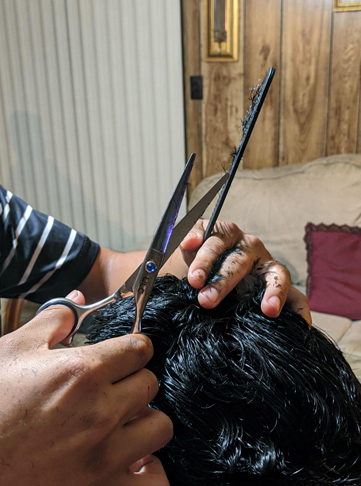 ULG Professional Hair Cutting Scissors and Thinning Shears Kit