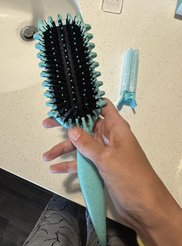 Ultimate Curl Defining Brush for Wet Curly Hair, Vented - Green