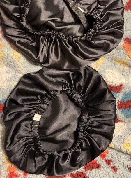 YANIBEST Double Layer Satin Hair Bonnet for Women