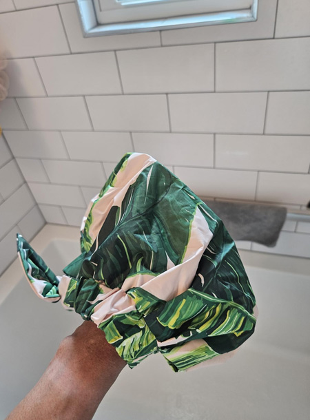Kitsch Luxury Shower Caps for Women and Men - Adjustable Waterproof Hair Cap