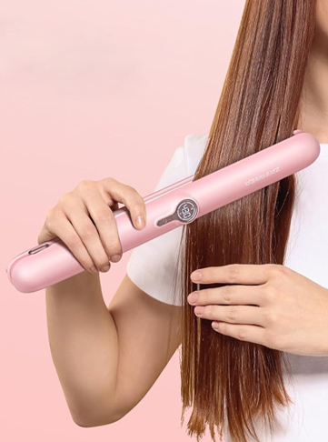 ZAVAREA Cordless Hair Straightener and Curler