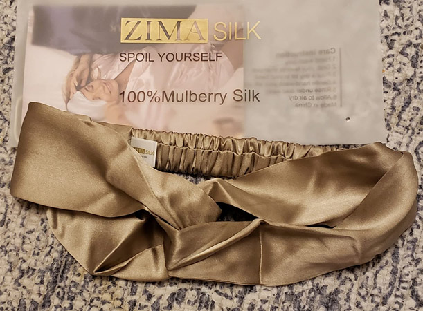 ZIMASILK 100% Mulberry Silk Headband