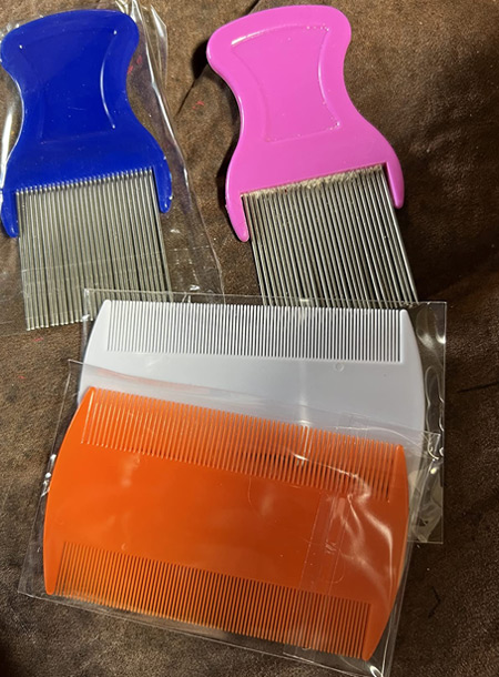 zYoung 4 Pcs Head Hair Comb Set